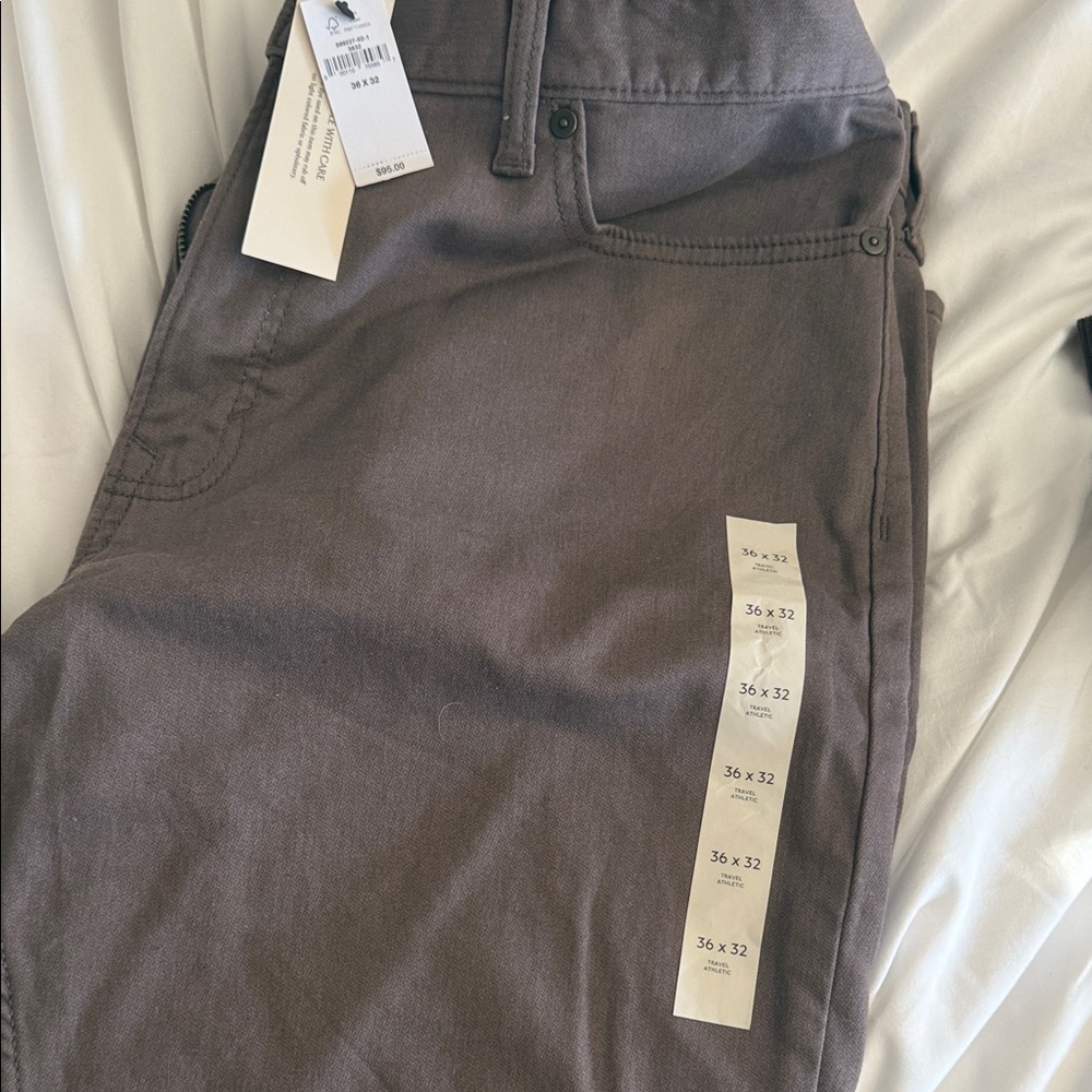 Banana Republic Men's Charcoal Chinos